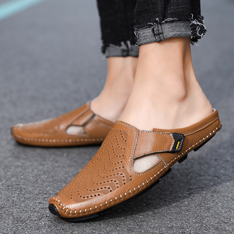 ELVA - Italienische Leder-Sandalen