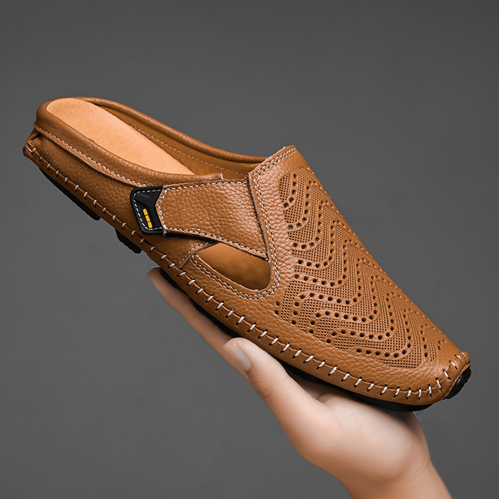 ELVA - Italienische Leder-Sandalen