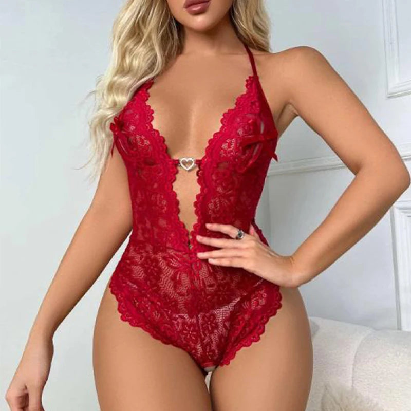 Selina - Sexy Spitzen-Pyjama