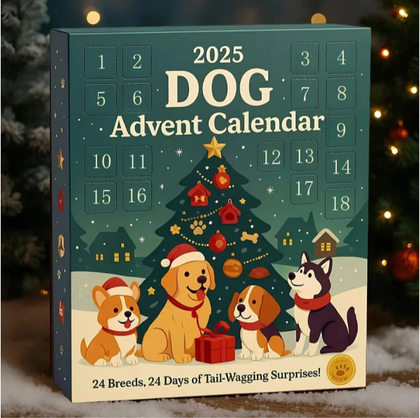 🐶 Adventskalender für Hunde 2025