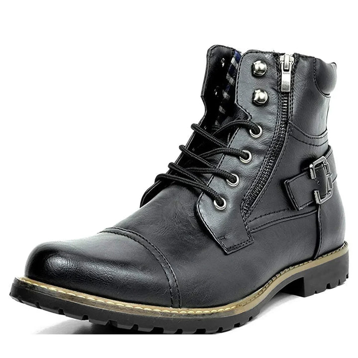 Damon - Schnürstiefel aus Leder