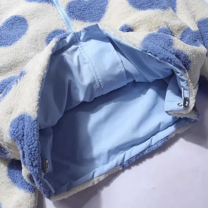 Daria - Wendbare Jacke mit Herzchen