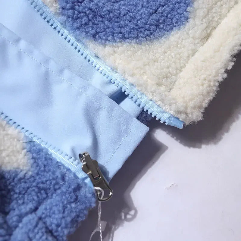 Daria - Wendbare Jacke mit Herzchen