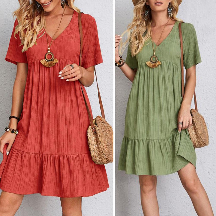 CARLA - Elegantes Kleid mit Bauchabdeckung