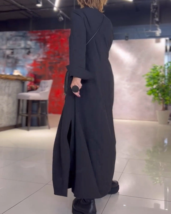 ODETTE – Langes elastisches Kleid