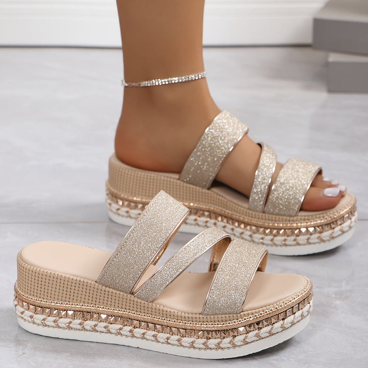 Helga - Bequeme Sandalen aus hochwertigen Materialien