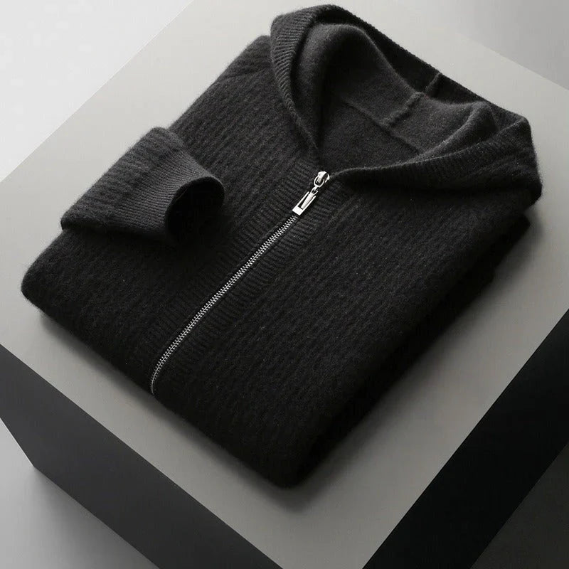MERINO - HOODIE AUS MERINOWOLLE
