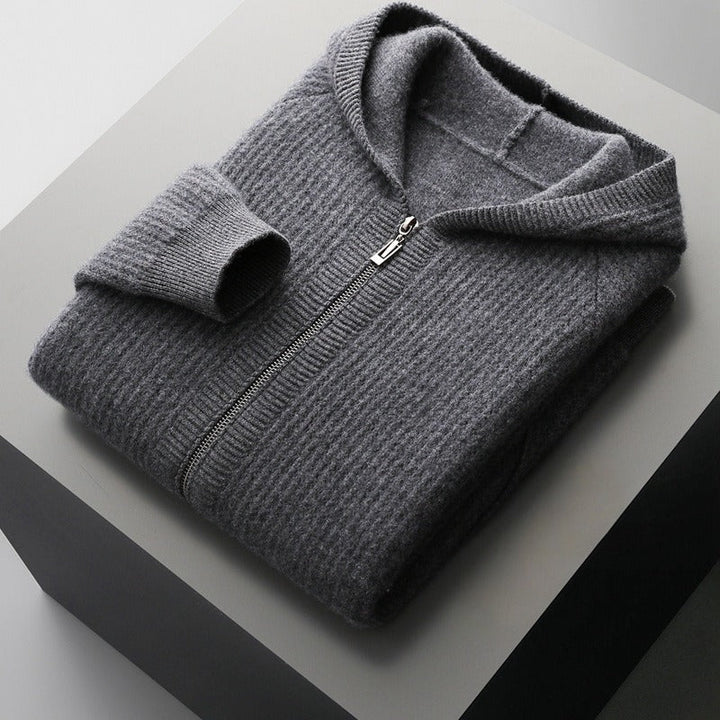 MERINO - HOODIE AUS MERINOWOLLE