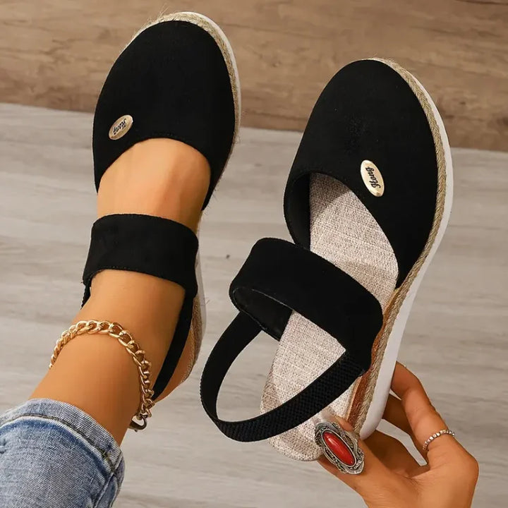 Andrea - Orthopädische Sandalen mit Plateau-Sohle
