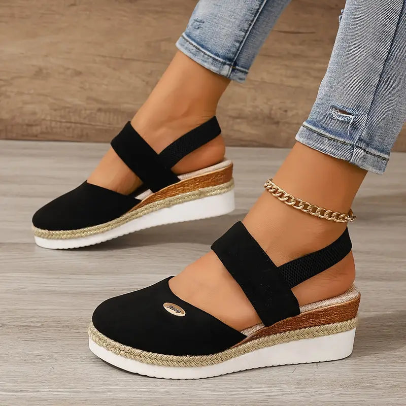 Andrea - Orthopädische Sandalen mit Plateau-Sohle