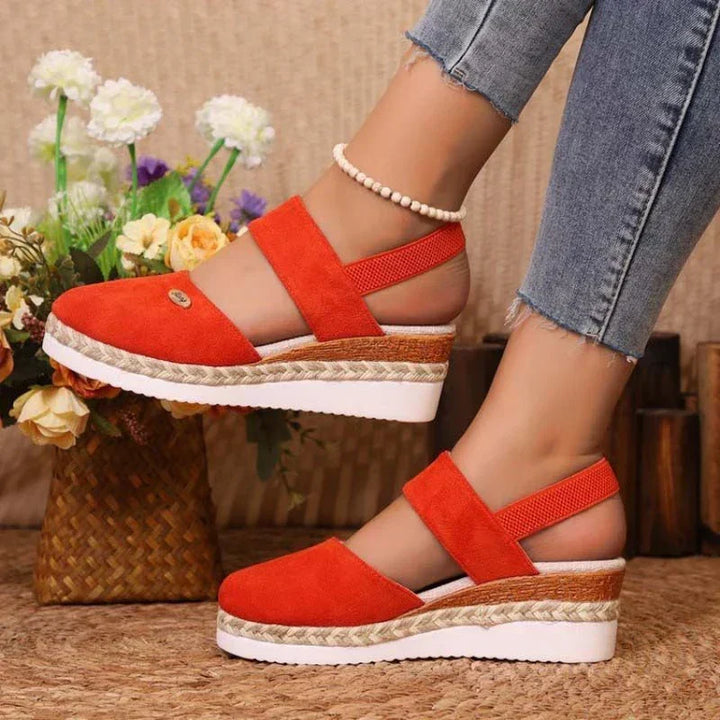Andrea - Orthopädische Sandalen mit Plateau-Sohle