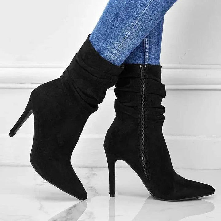 Catalina - Stiletto-Stiefel mit spitzem Fuss