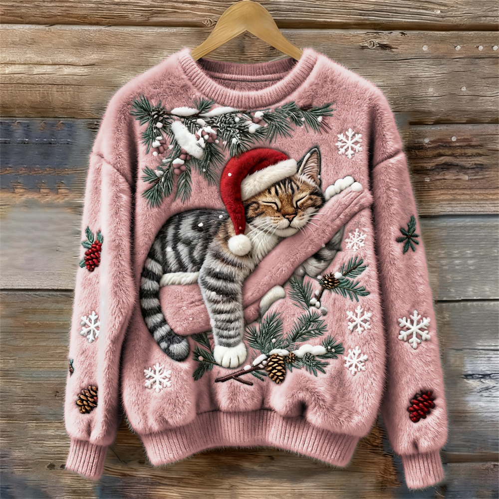 Weihnachtlicher Katzenpullover™