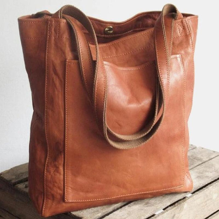 Elysia - Klassische Leder Tote