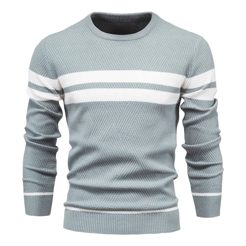 ROBIN - Patchwork-Pullover mit langen Ärmeln