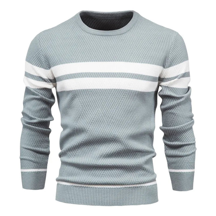 ROBIN - Patchwork-Pullover mit langen Ärmeln