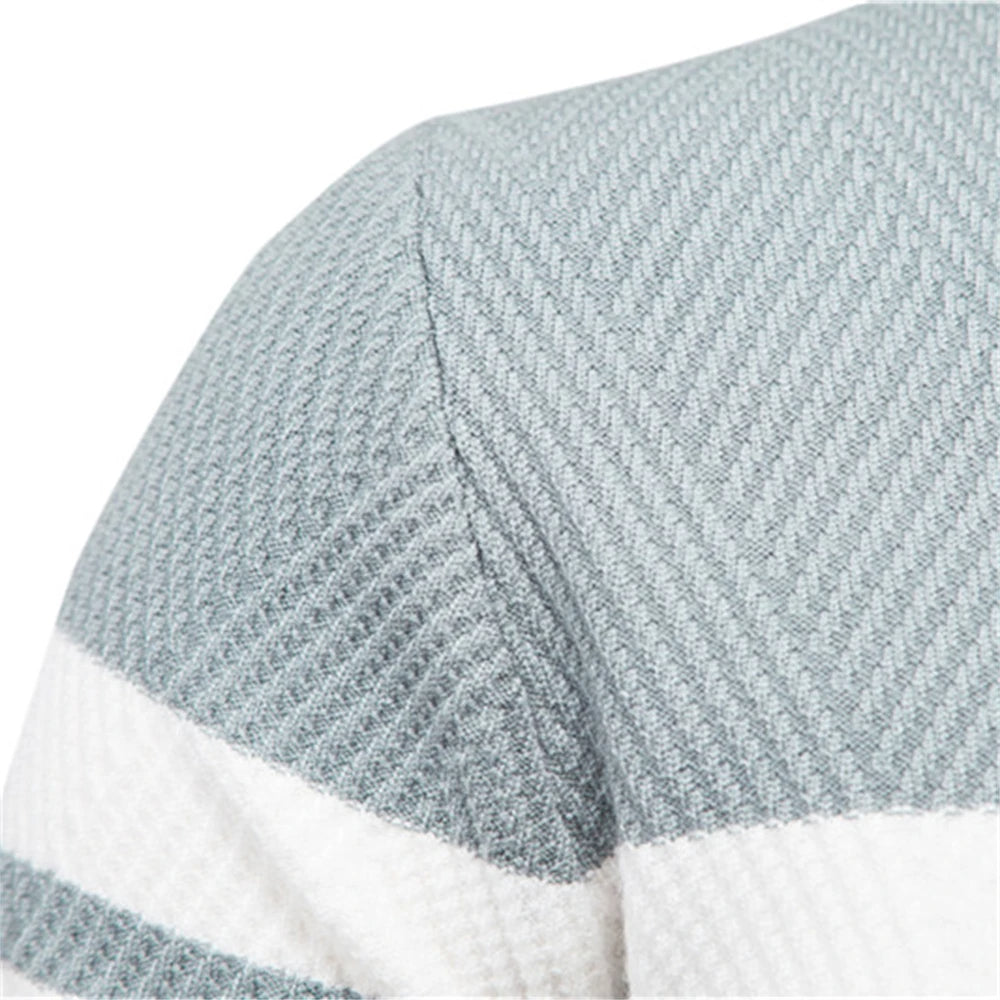 ROBIN - Patchwork-Pullover mit langen Ärmeln
