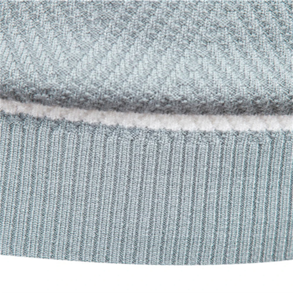 ROBIN - Patchwork-Pullover mit langen Ärmeln