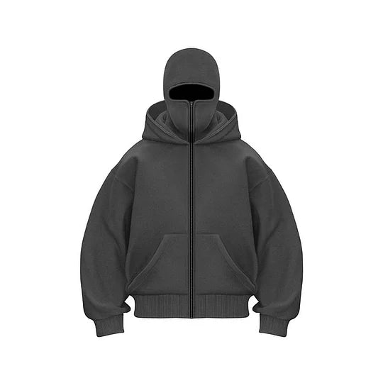 Ninja - Hoodie mit Doppellage