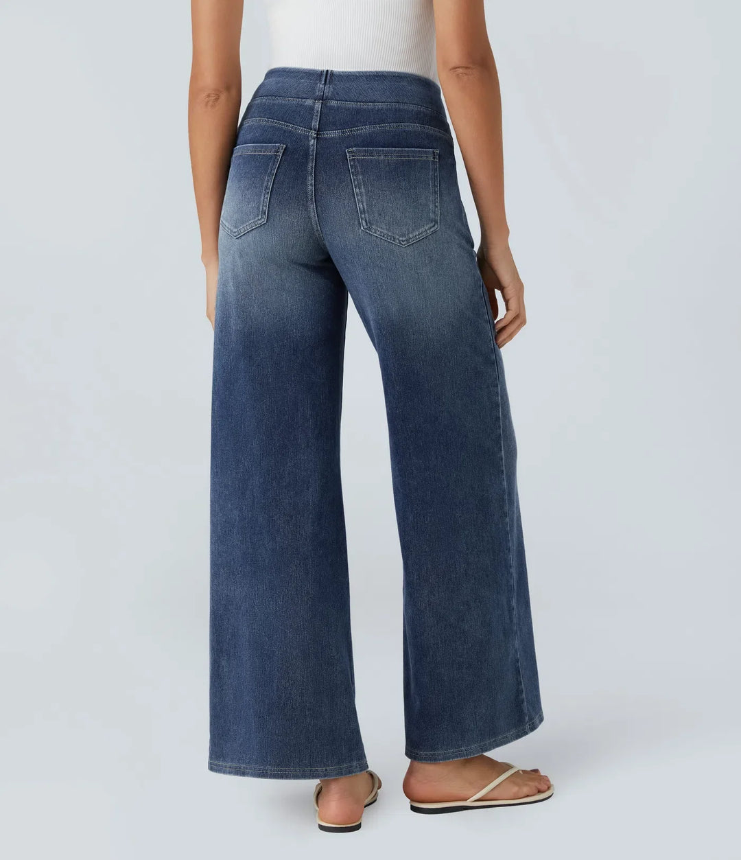 ELLA - Elastische Hose mit hoher Taille