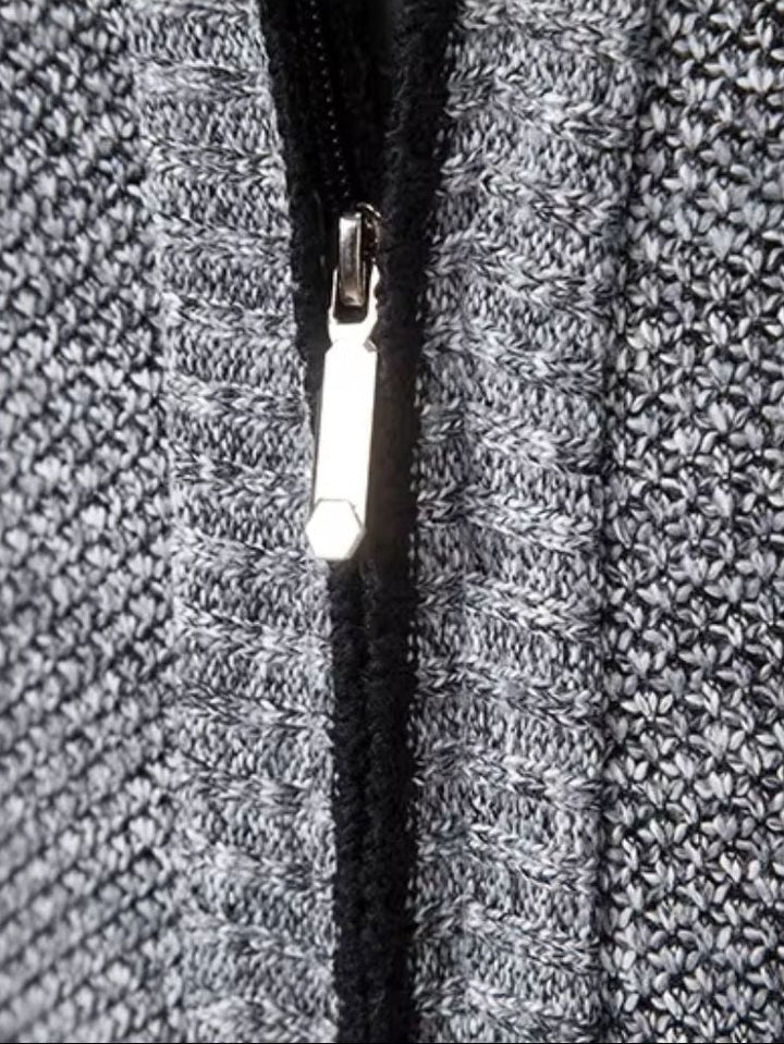 Viretti - Elegantes Gilet mit durchgehendem Reissverschluss