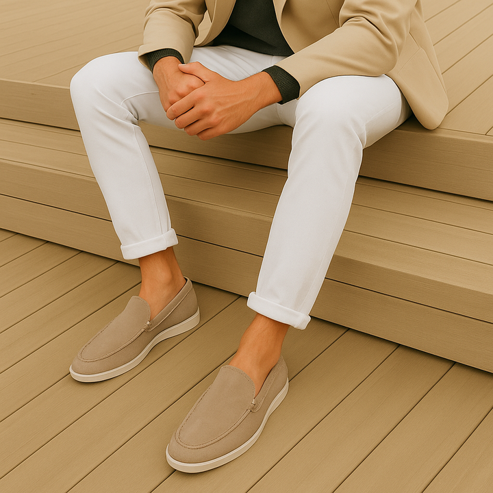 DANIEL - Elegante Loafers aus Wildleder