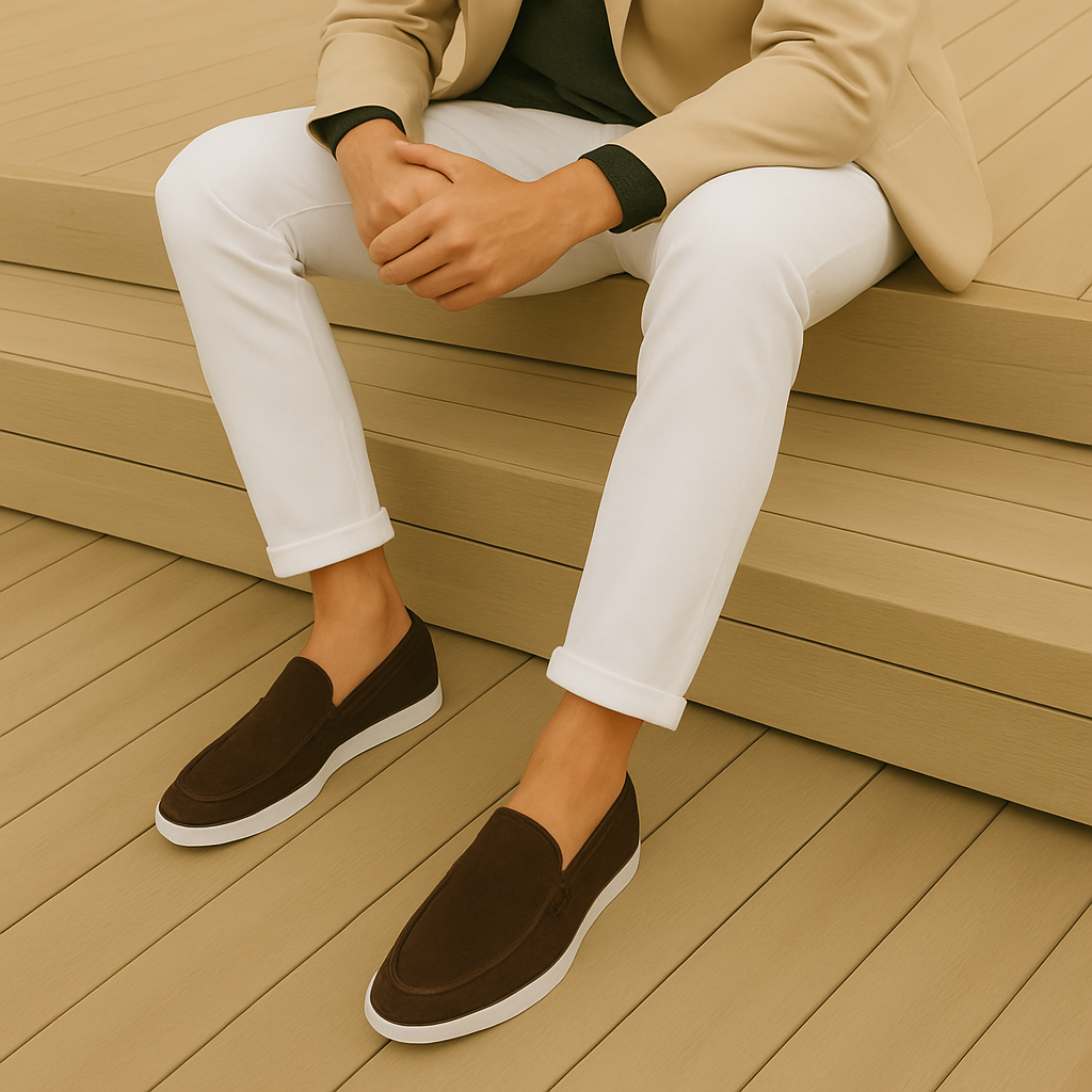DANIEL - Elegante Loafers aus Wildleder