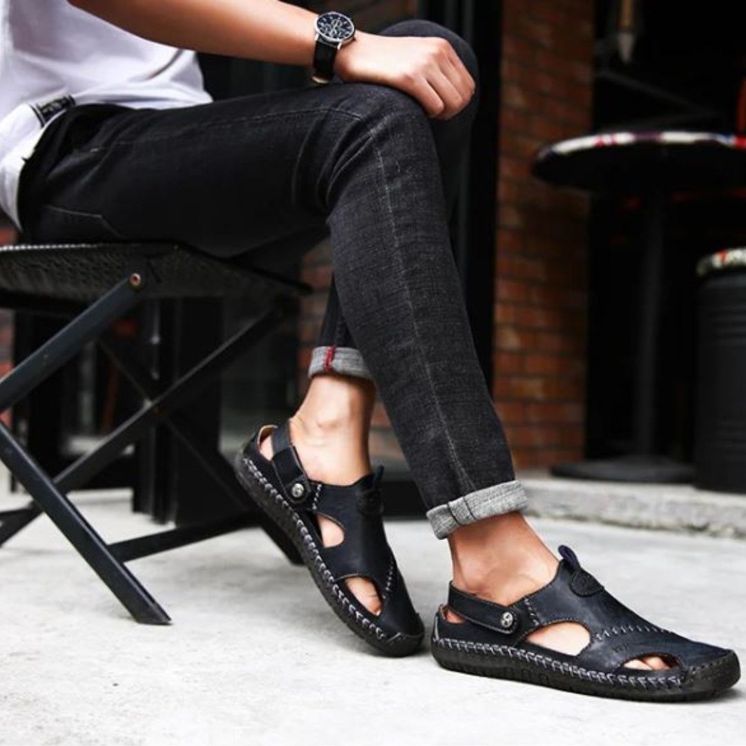 LORENZ - Elegante Freizeitsandalen