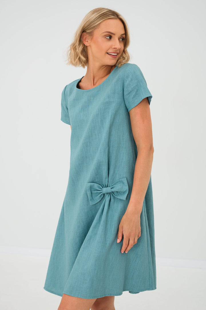 CELINA - Leinenkleid
