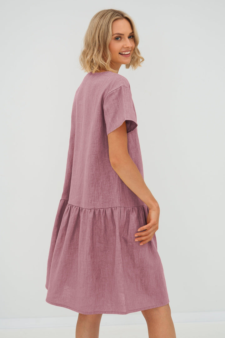 DAPHNE - Leinenkleid