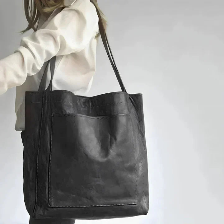 Elysia - Klassische Leder Tote