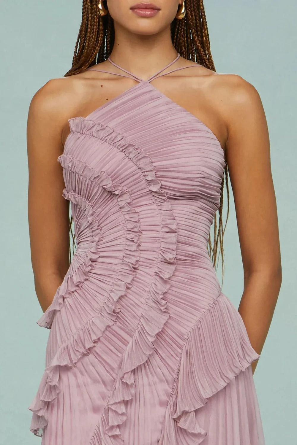 VIKTORIA - Lila Kleid