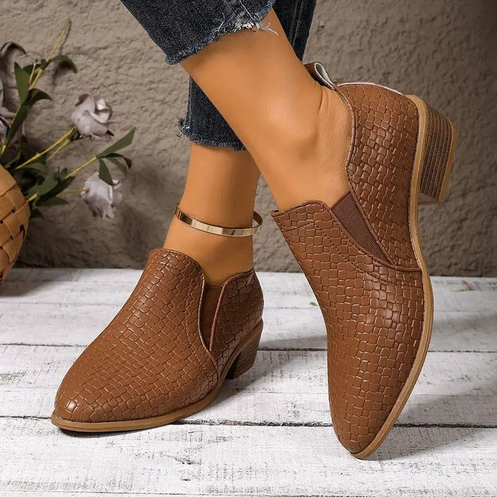 Alexandra - Orthopädische Oxford-Schuhe aus Leder