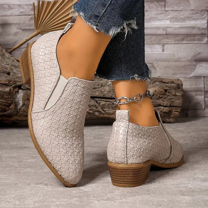 Alexandra - Orthopädische Oxford-Schuhe aus Leder