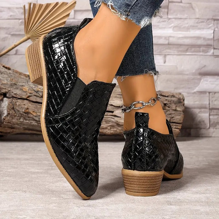 Alexandra - Orthopädische Oxford-Schuhe aus Leder
