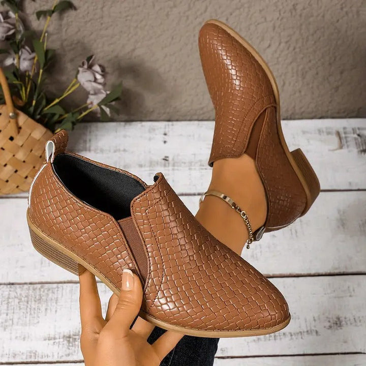 Alexandra - Orthopädische Oxford-Schuhe aus Leder