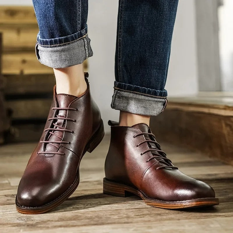 CEDRIC - Lederstiefel
