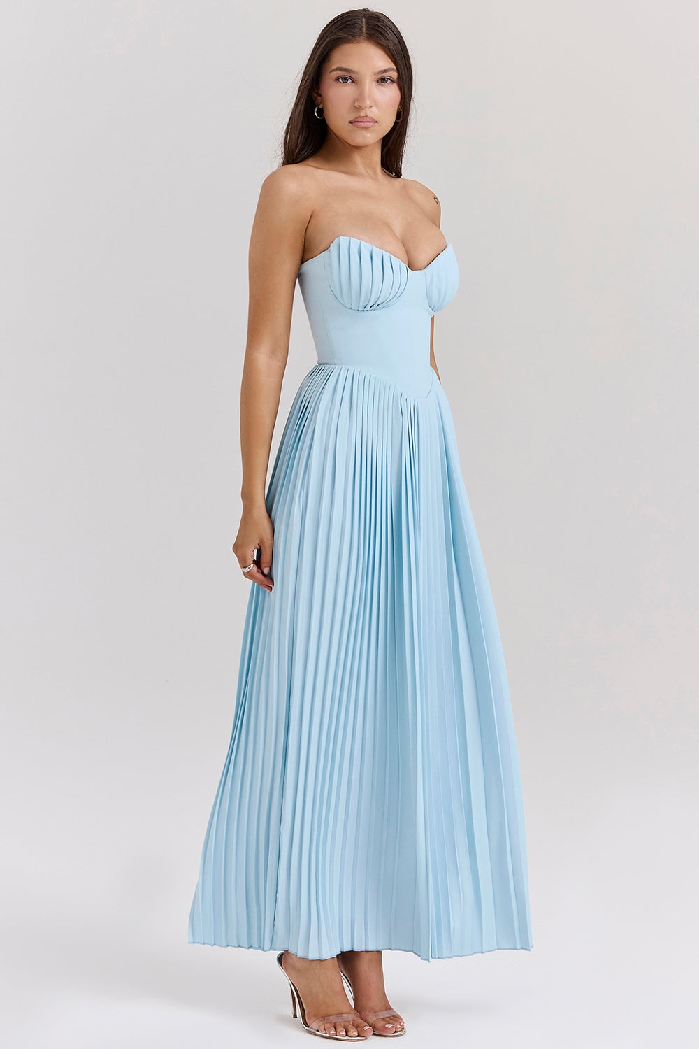 ELISA - Langes Kleid mit Korsett