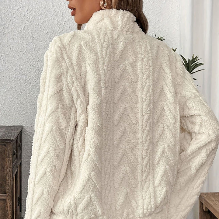 Isariel - Weiches Halb-Zip Sweatshirt mit Warmen Taschen