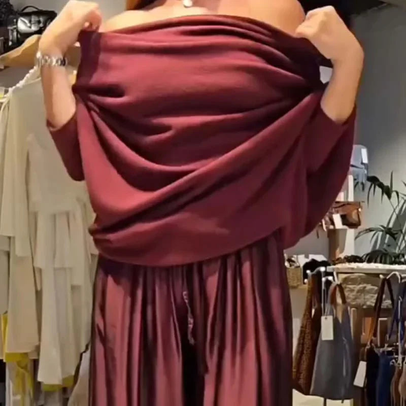 Gala – Elegantes Set mit schulterfreien Trägern