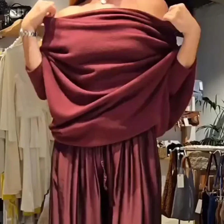 Gala – Elegantes Set mit schulterfreien Trägern