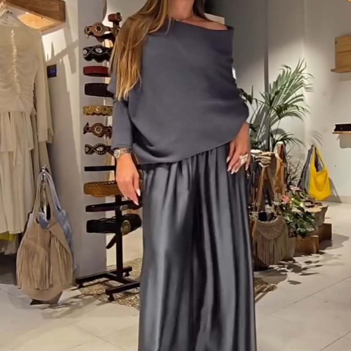 Gala – Elegantes Set mit schulterfreien Trägern