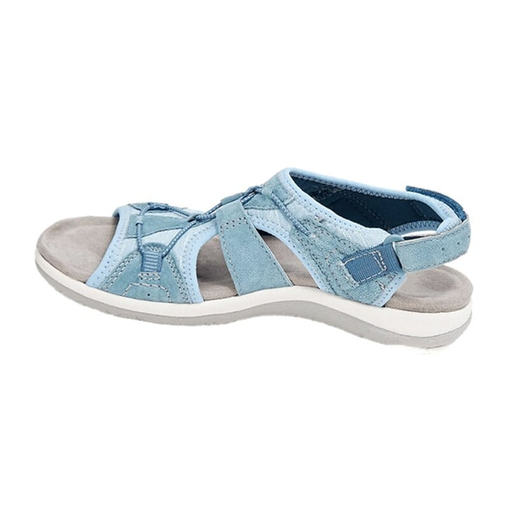 Ariana - Stilvolle, verstellbare Sommerschuhe mit Stützsohle